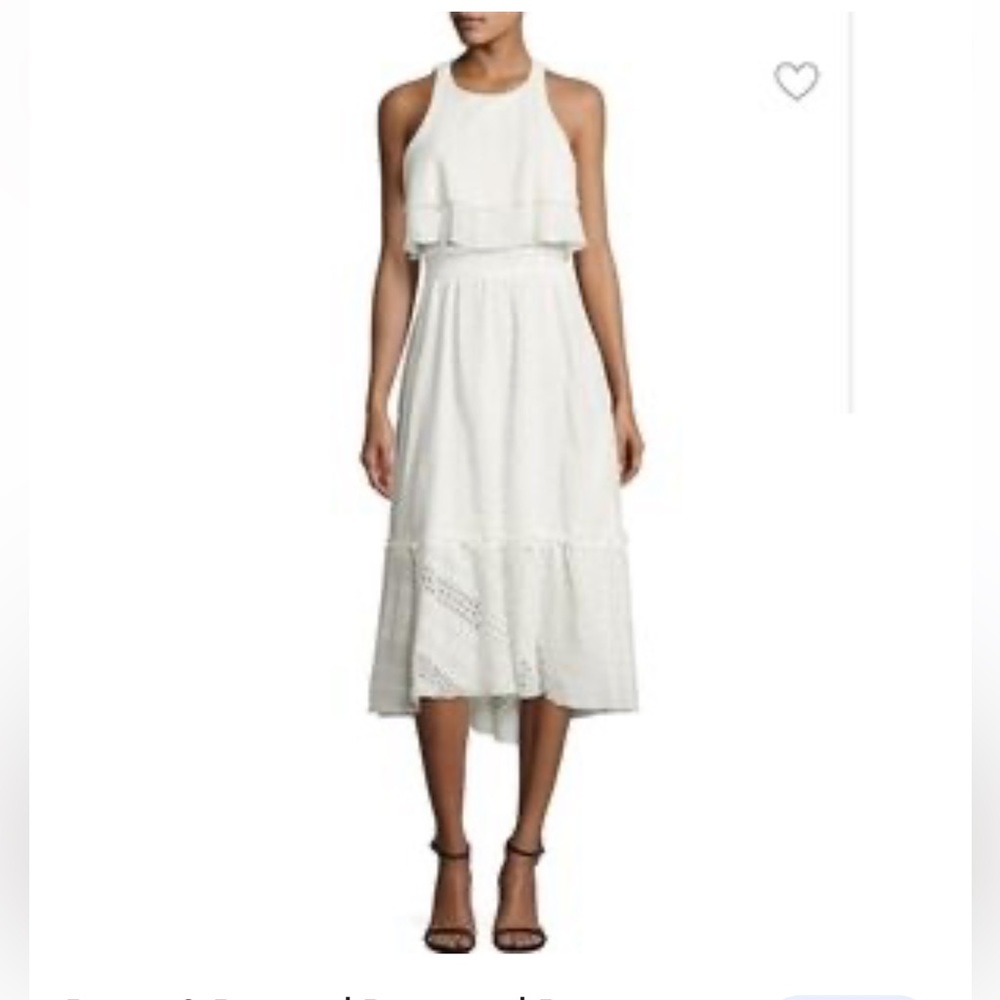 Prose& poetry withe eyelet cut out back waist isize medium summer vacati…